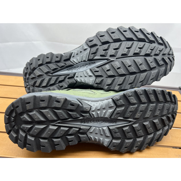 Saucony Grid Peak GTX Gore-Tex® Trail Running Shoes Green /Black S70849-2 SZ 14 - Picture 8 of 10